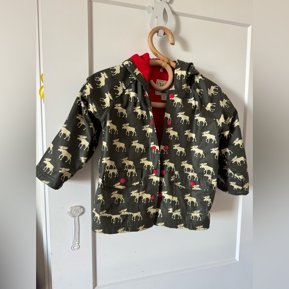 Hatley Kids Raincoat Moose
